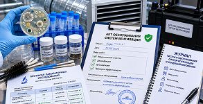 Лабораторные анализы (согласно №95 приказу Министерства здравоохранения), акт обслуживания, журнал чистки